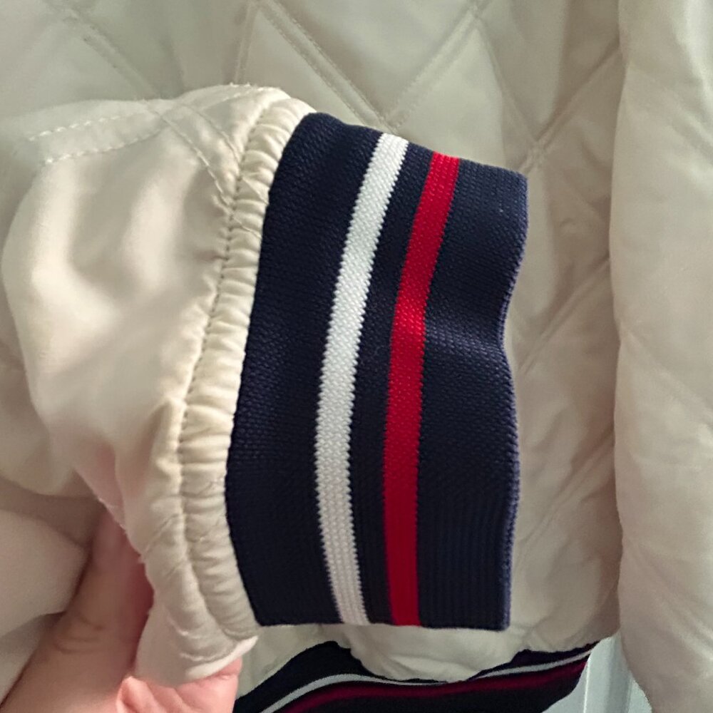 VINTAGE Original Tommy Hilfiger quilted puffer jacket/sweatshirt from the 90" - Picture 2 of 9